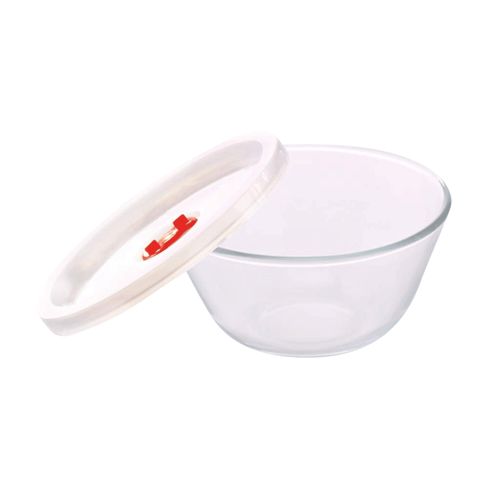 Buy Borosil 900ml Borosilicate Glass Mixing & Serving Bowl with White